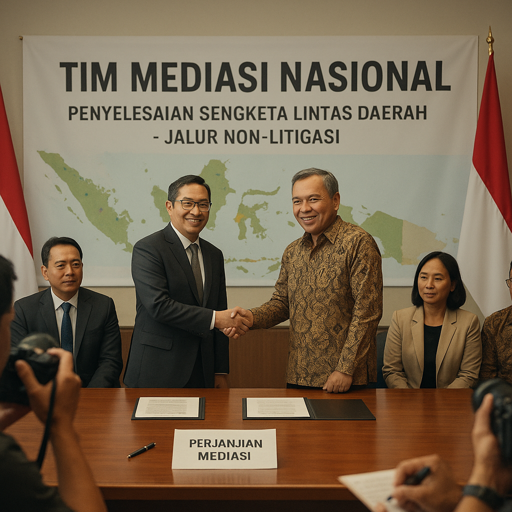 Pembentukan Tim Mediasi Nasional Dipercepat untuk Selesaikan Sengketa Lintas Daerah