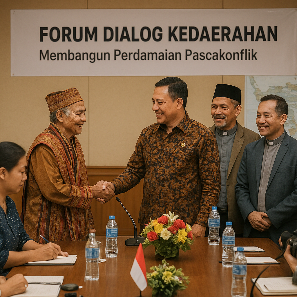 Forum Dialog Kedaerahan Digelar di Sulawesi Tengah, Upaya Bangun Perdamaian Pascakonflik