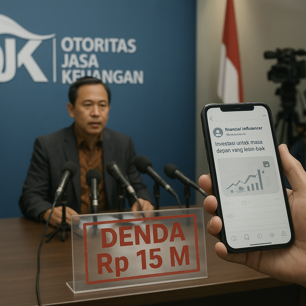 OJK Tertibkan Financial Influencer, Langgar Aturan Bisa Didenda Rp 15 M