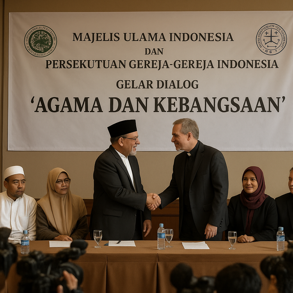 Majelis Ulama Indonesia dan Persekutuan Gereja-Gereja Indonesia Gelar Dialog 'Agama dan Kebangsaan'