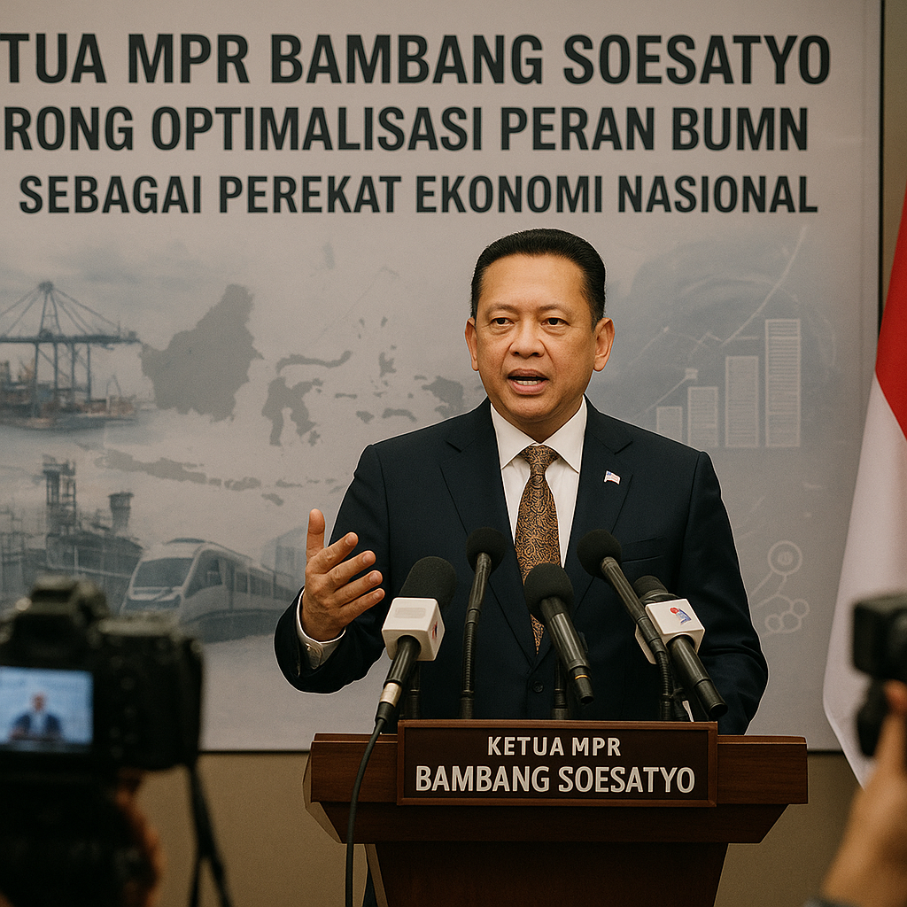 Ketua MPR Bambang Soesatyo Dorong Optimalisasi Peran BUMN sebagai Perekat Ekonomi Nasional