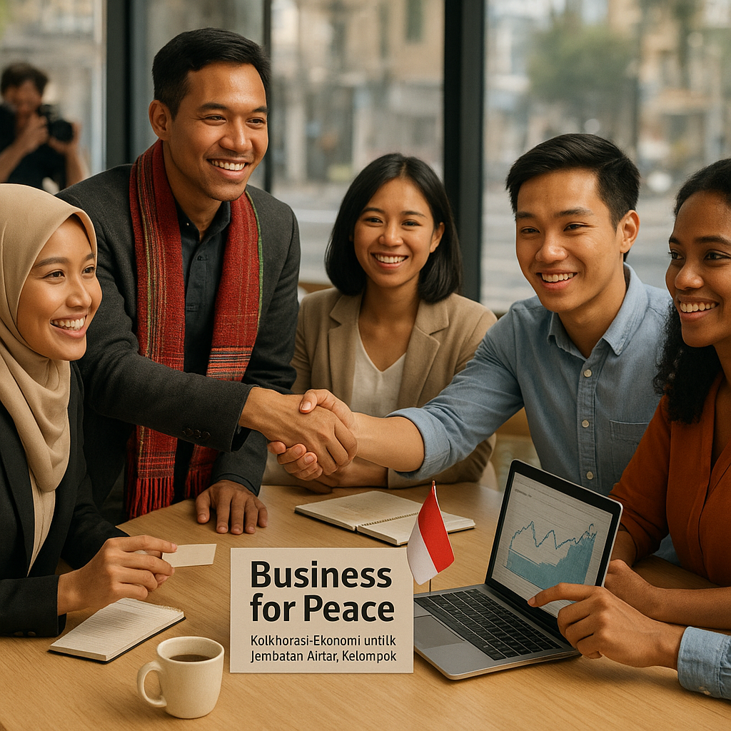 Pengusaha Muda dari Berbagai Latar Gelar 'Business for Peace', Galang Kerja Sama Ekonomi Lintas Kelompok