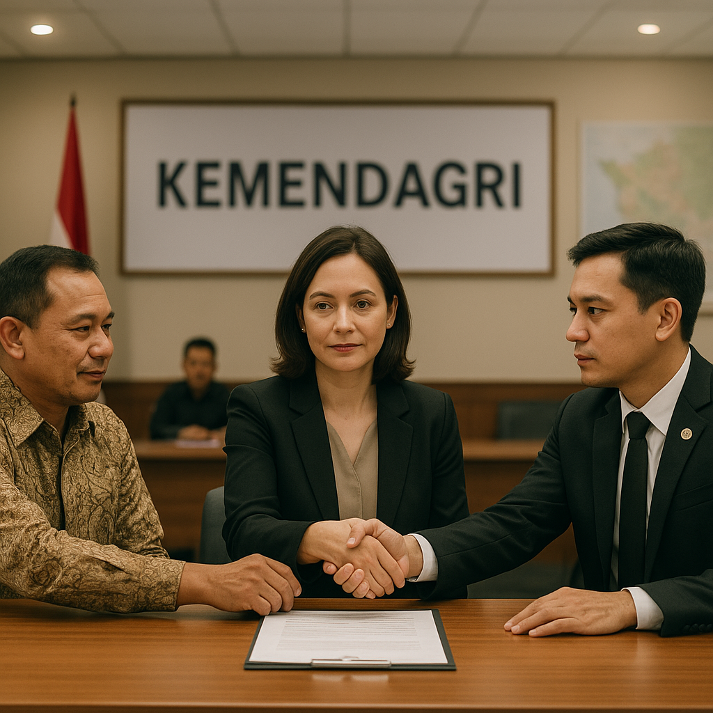 Kemendagri Mendorong Penyelesaian Konflik Pertanahan Melalui Mediasi