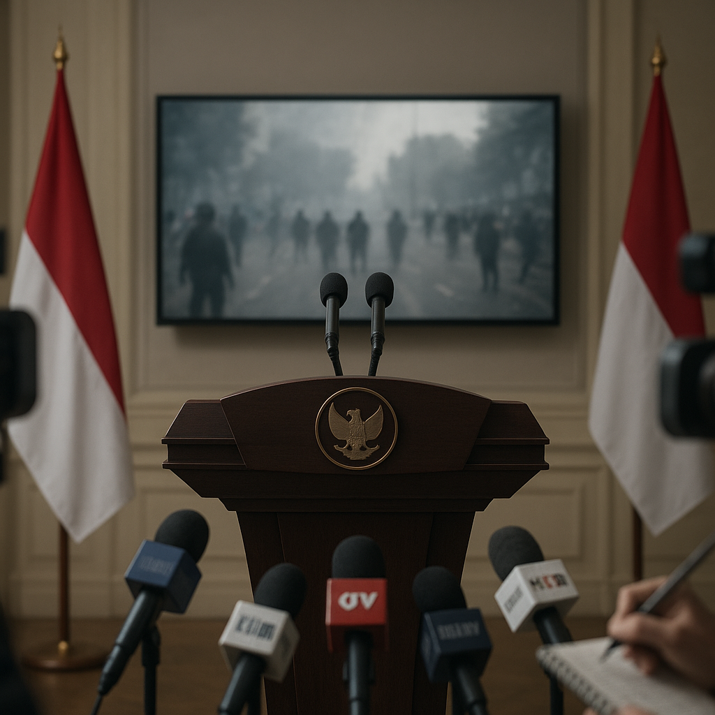 Presiden Soroti Bahaya Politisi Pengobar Aksi Anarkis Pasca Pemilu