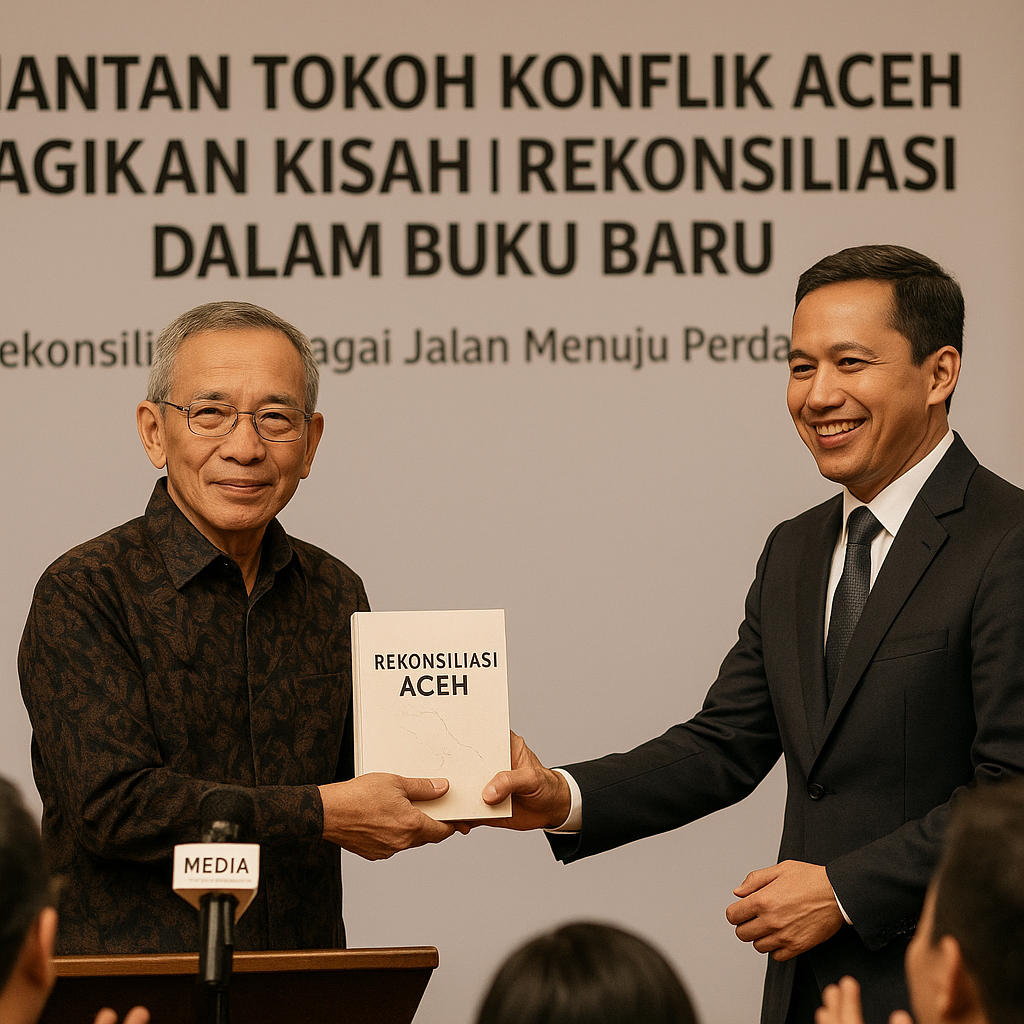 Mantan Tokoh Konflik Aceh Bagikan Kisah Rekonsiliasi dalam Buku Baru, Dorong Dialog di Daerah Lain