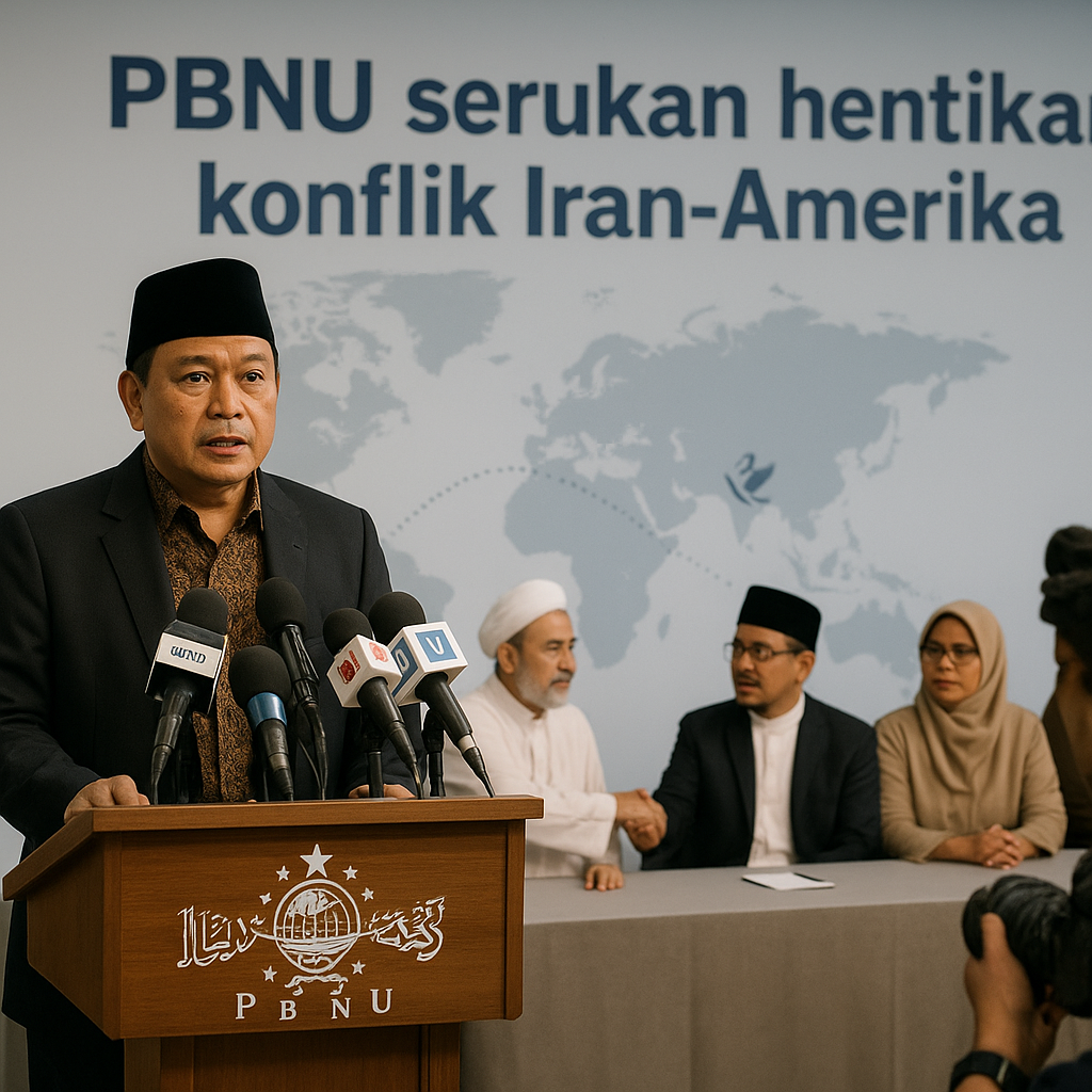 PBNU dorong masyarakat global serukan hentikan konflik Iran-Amerika