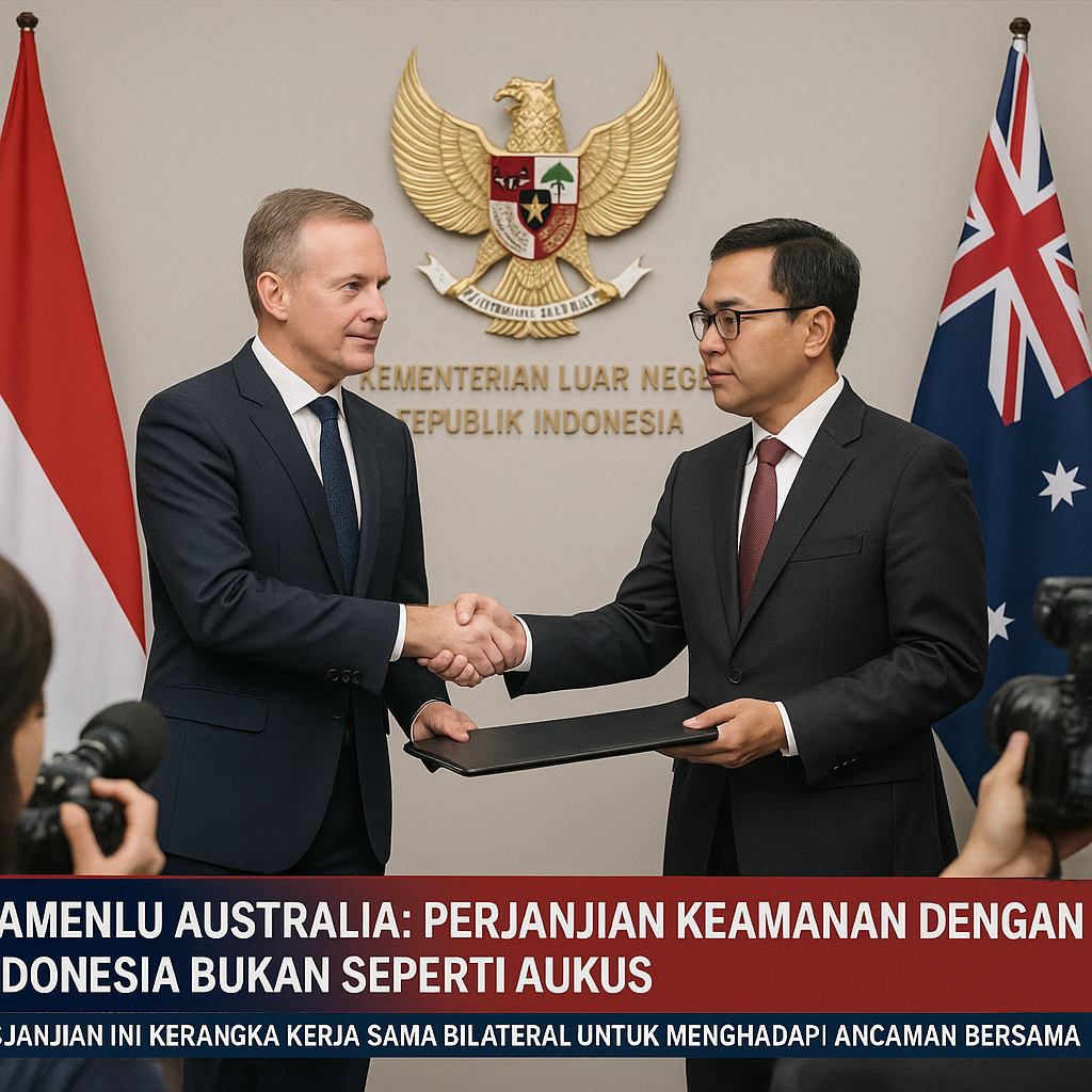 Wamenlu Australia: Perjanjian Keamanan dengan Indonesia Bukan seperti AUKUS