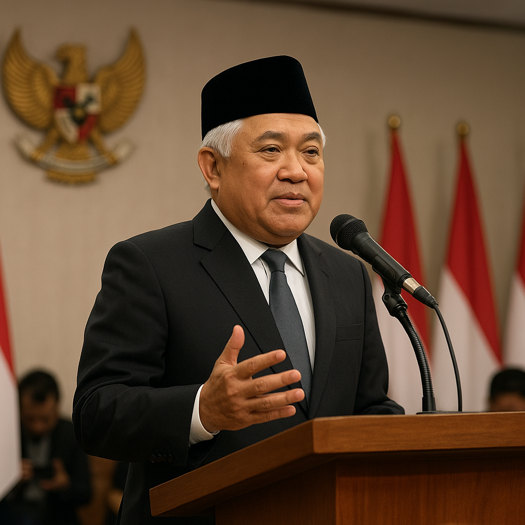 Din Syamsuddin: Pancasila dan NKRI Harga Mati, Jangan Terprovokasi