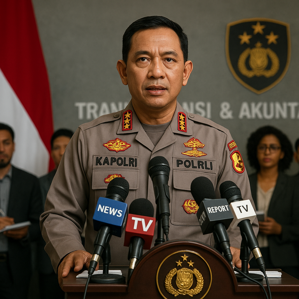 Kapolri Tegaskan Penegakan Hukum untuk Jaga Stabilitas dan Rasa Keadilan Masyarakat