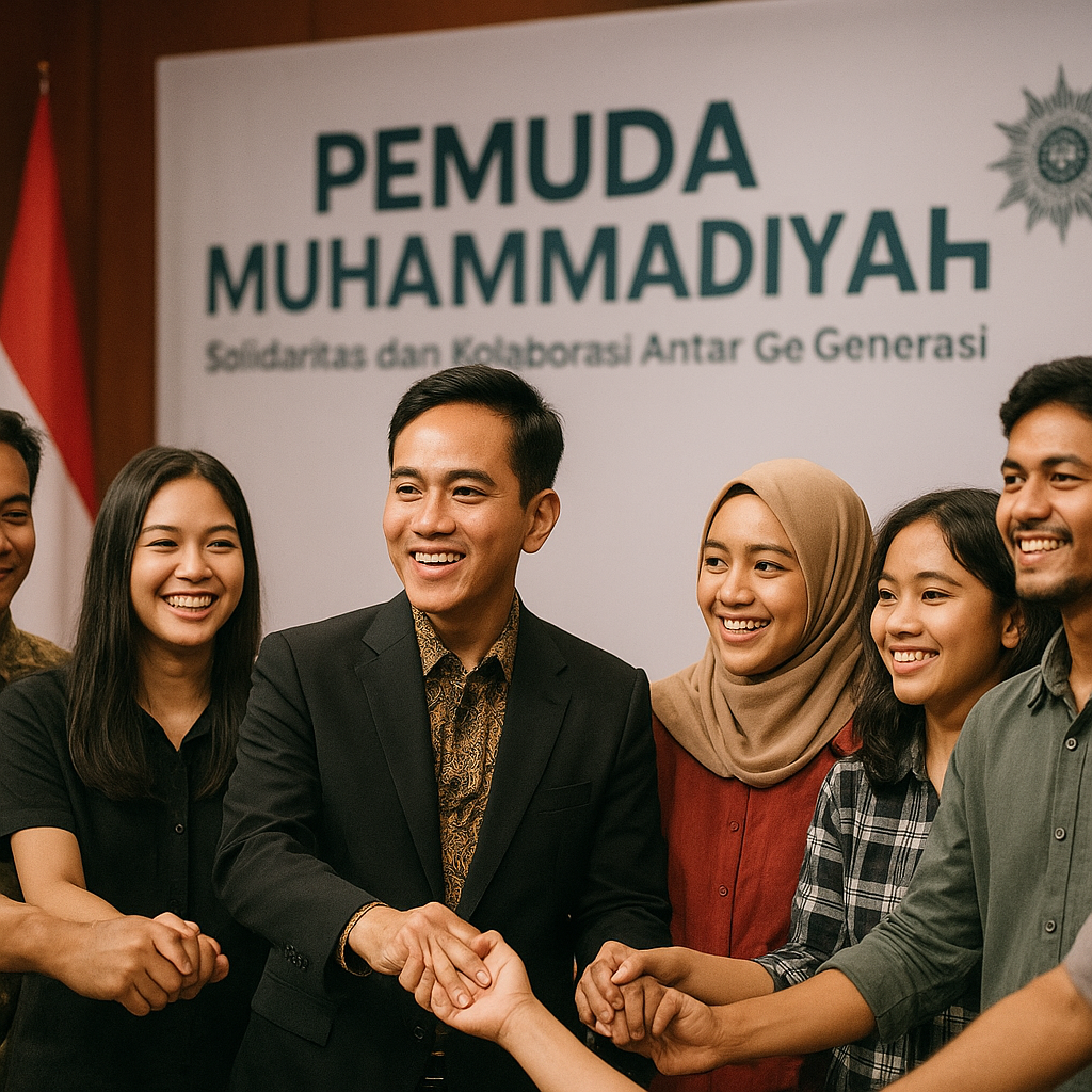 Wapres Gibran Ajak Generasi Muda Bergandengan Tangan Hadapi Krisis Global
