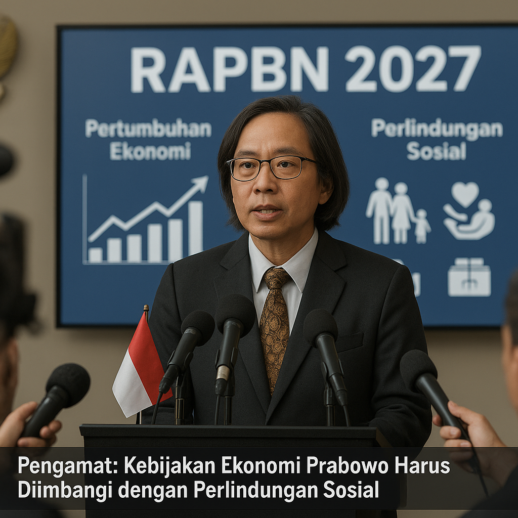 Pengamat: Kebijakan Ekonomi Prabowo Harus Diimbangi dengan Perlindungan Sosial
