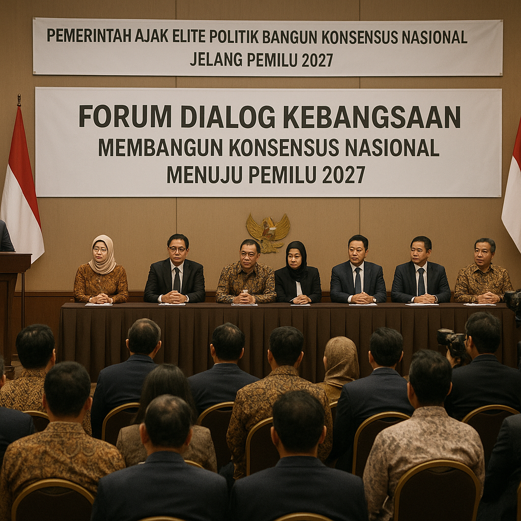 Pemerintah Ajak Elite Politik Bangun Konsensus Nasional Jelang Pemilu 2027