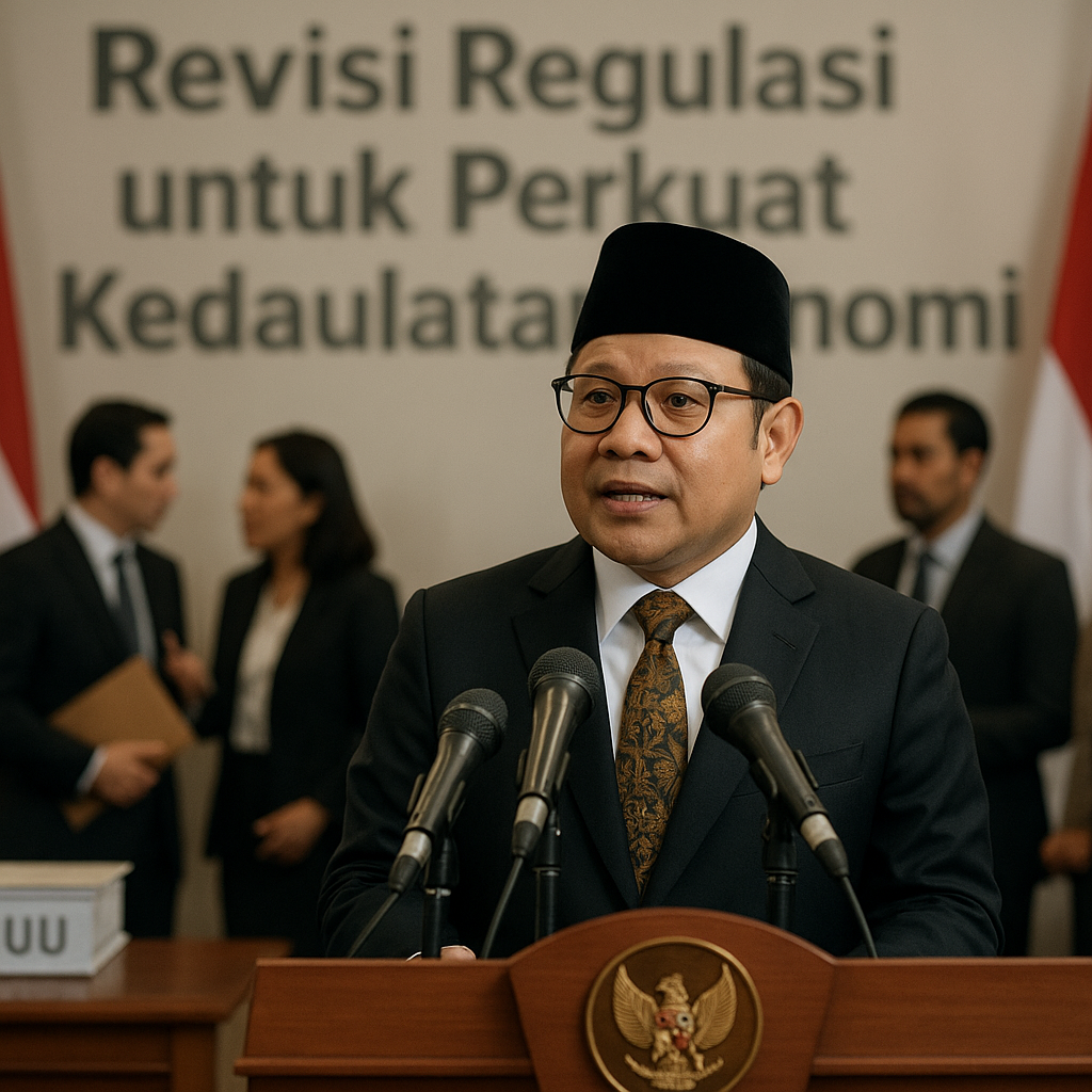 Cak Imin Usulkan Revisi Regulasi untuk Perkuat Kedaulatan Ekonomi Indonesia