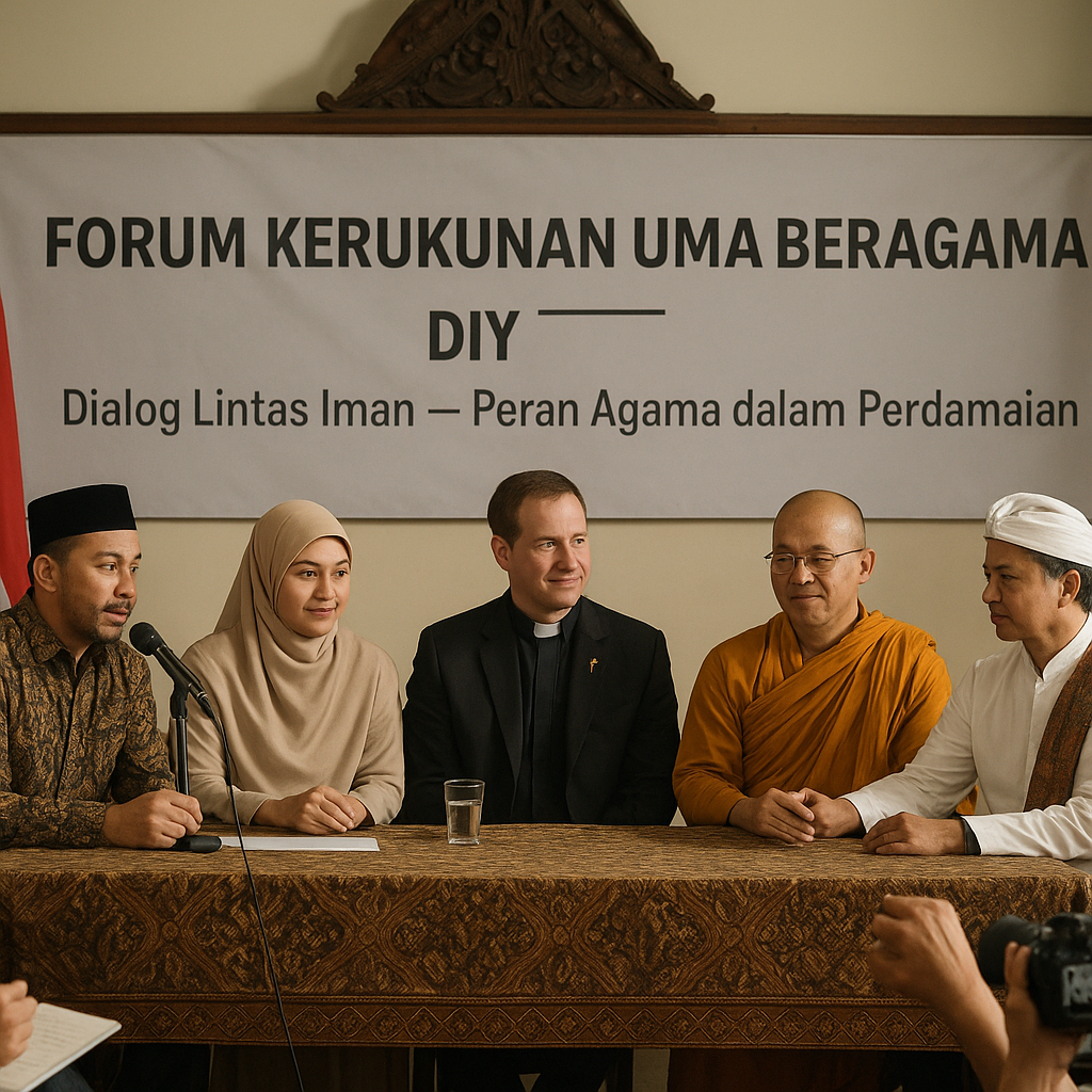 Forum Kerukunan Umat Beragama DIY Gelar Dialog Lintas Iman Bahas Peran Agama dalam Perdamaian