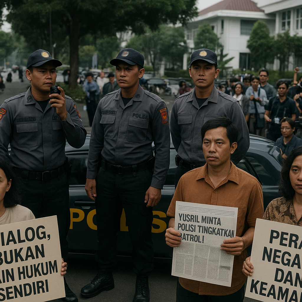 Yusril Minta Polisi Tingkatkan Patroli Usai Pro-Kontra Sayembara Tangkap Begal Dedi Mulyadi