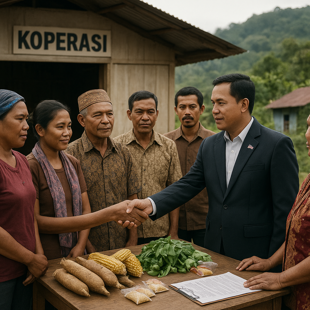 Pemerintah Dorong Koperasi Jadi Penopang Ekonomi di Daerah Rawan Konflik