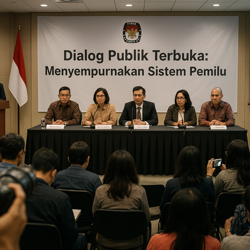 KPU Gelar Dialog Publik Terbuka untuk Menyempurnakan Sistem Pemilu
