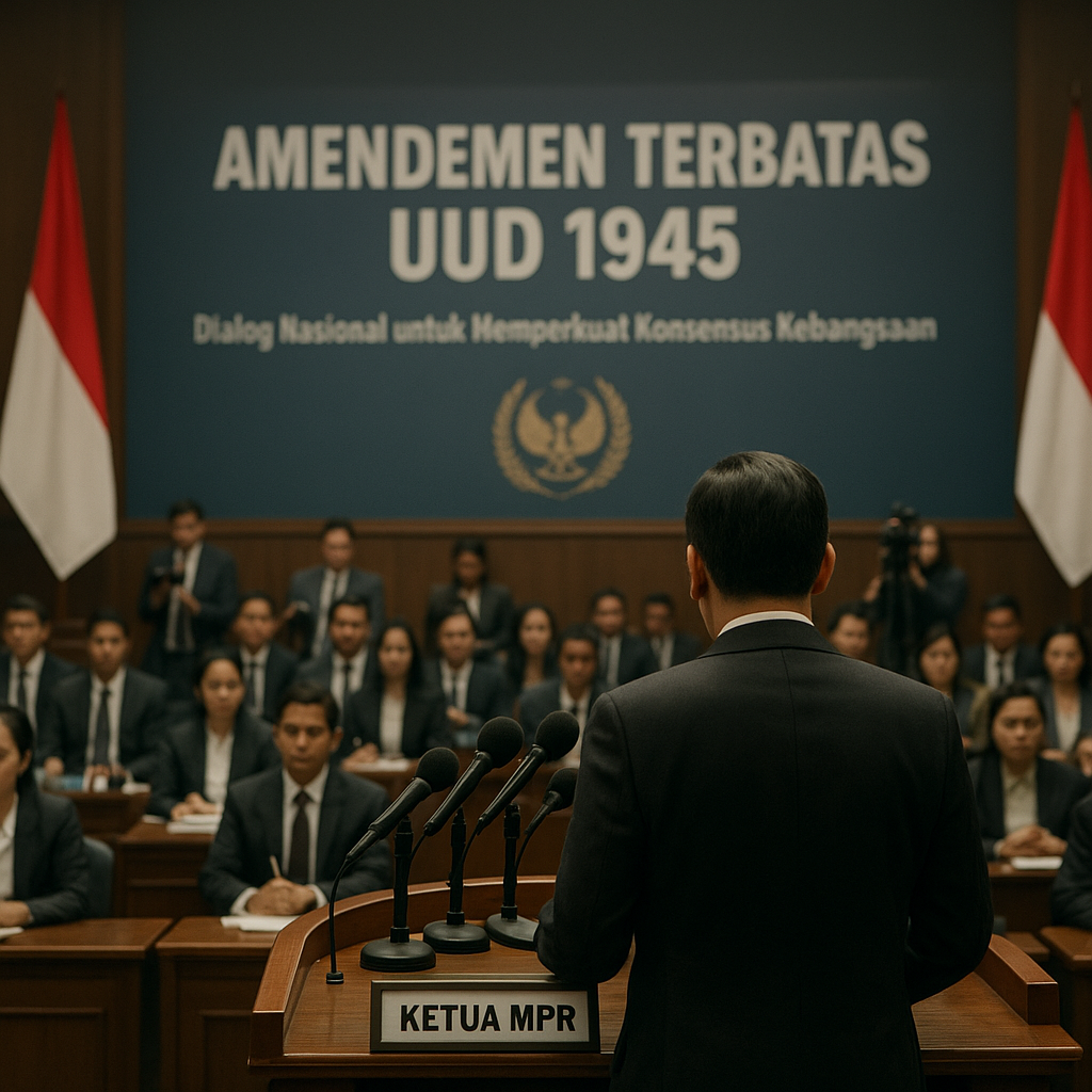 Ketua MPR Ajak Semua Fraksi Perkuat Konsensus Kebangsaan Lewat Amendemen Terbatas UUD 1945