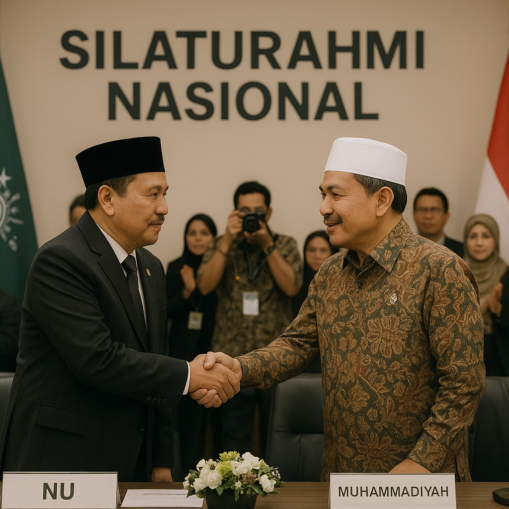 NU dan Muhammadiyah Gelar Silaturahmi Nasional, Bahas Peran Umat dalam Merawat Kebinekaan