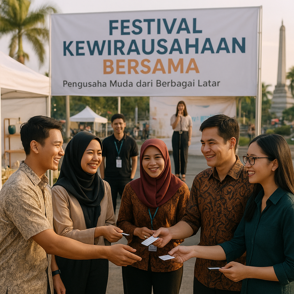 Pengusaha Muda dari Berbagai Latar Gelar Festival Kewirausahaan Bersama