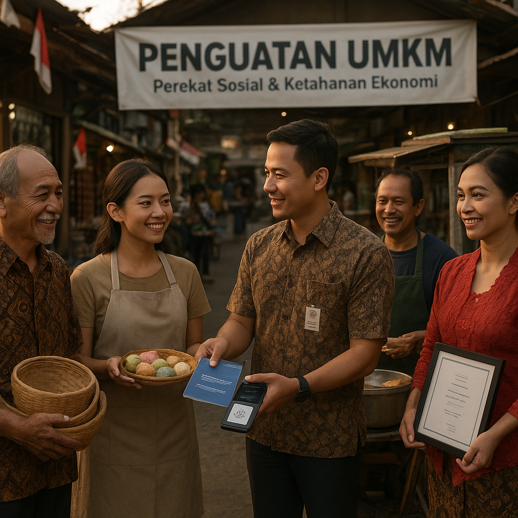 Penguatan UMKM Jadi Pilar Perekat Sosial dan Ketahanan Ekonomi Nasional