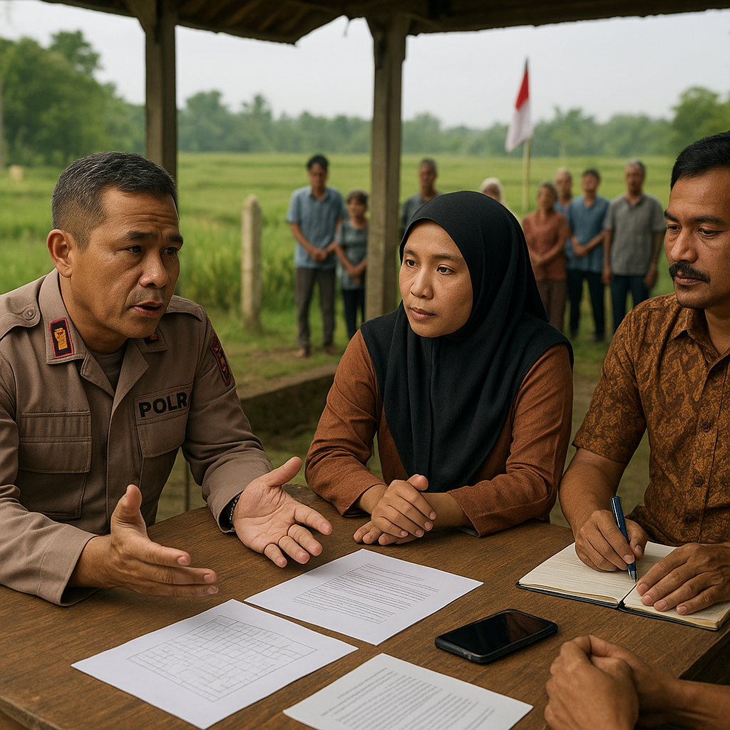 Kapolri Instruksikan Penyelesaian Konflik Tanah secara Mediatif, Hindari Kekerasan