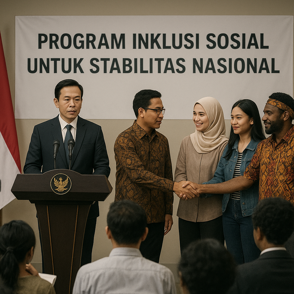 Pemerintah Meluncurkan Program Inklusi Sosial untuk Stabilitas Nasional