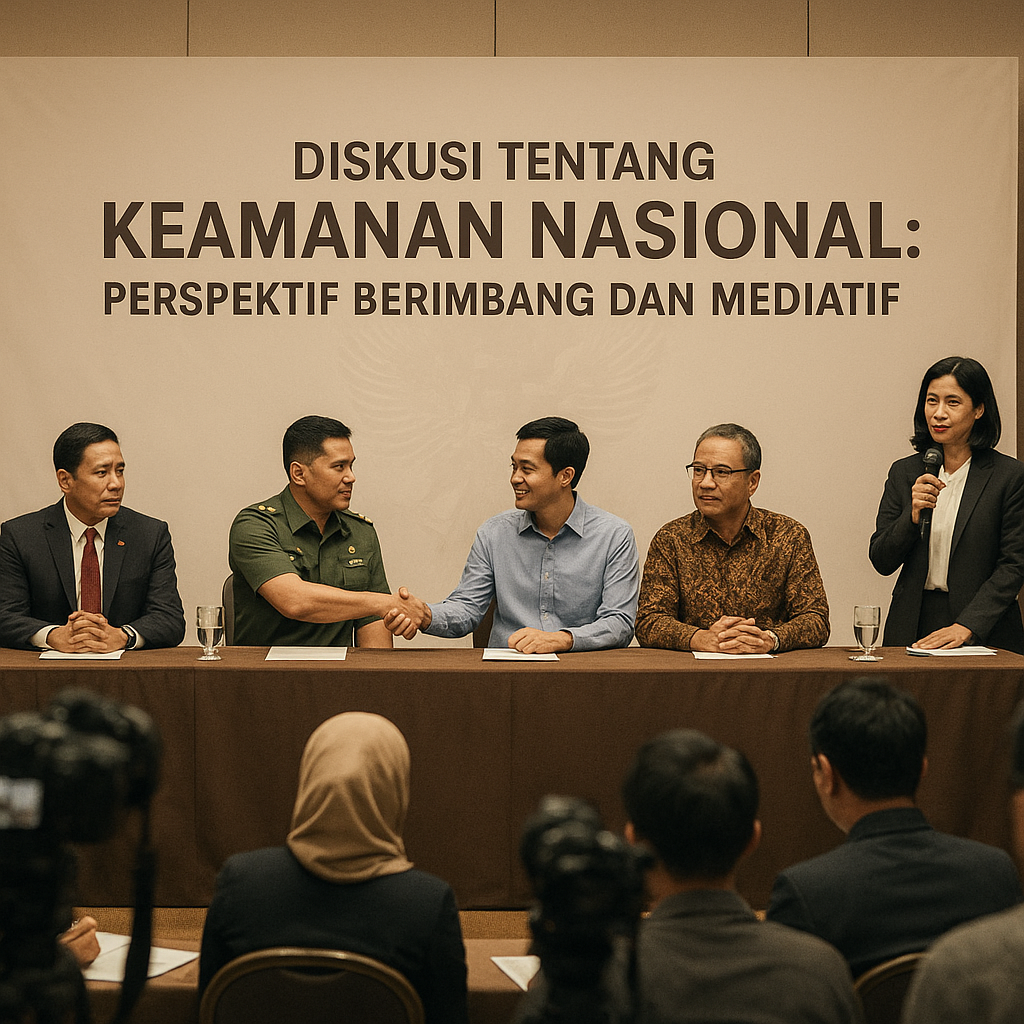 Diskusi tentang Keamanan Nasional: Perspektif Berimbang dan Mediatif