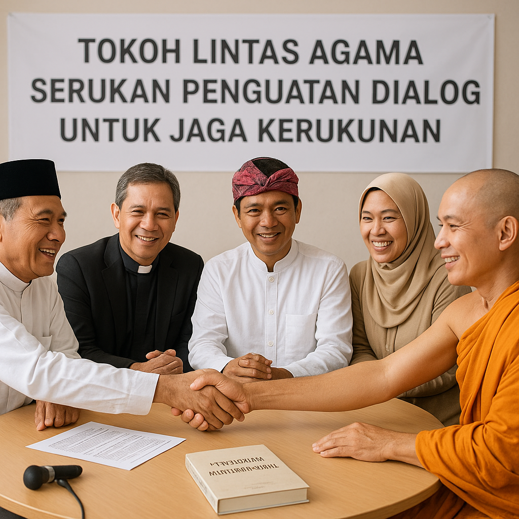 Tokoh Lintas Agama Serukan Penguatan Dialog untuk Jaga Kerukunan