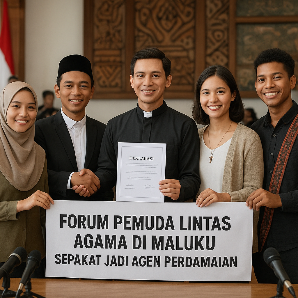 Forum Pemuda Lintas Agama di Maluku Sepakat Jadi Agen Perdamaian