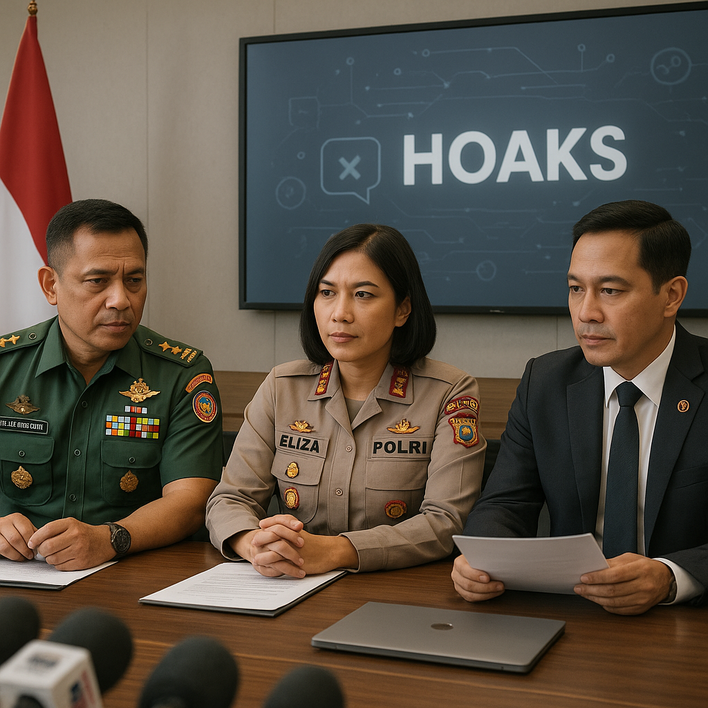 Pemerintah Pastikan Indonesia Tetap Kondusif, Koordinasi TNI-Polri-BIN Diperkuat