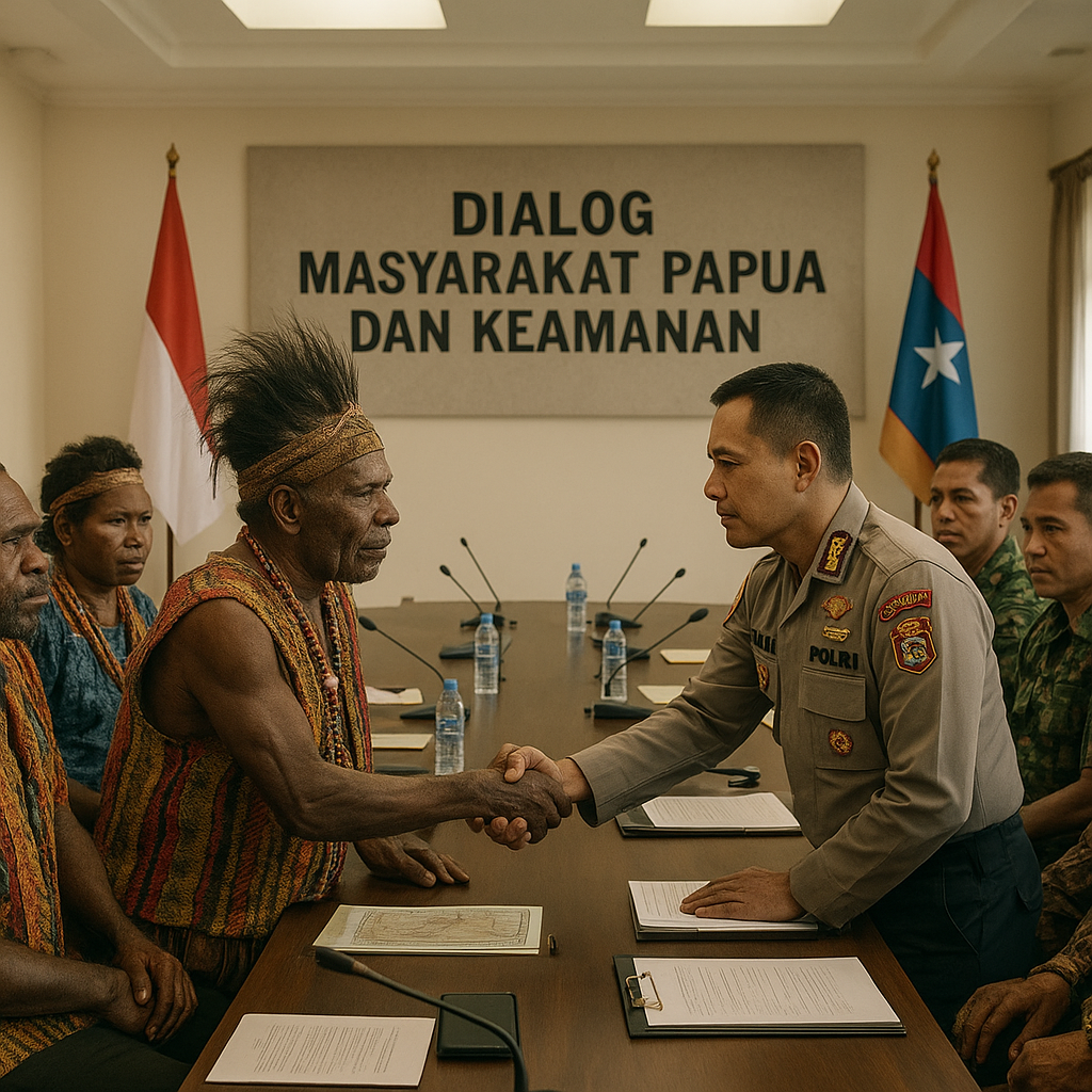 Pemerintah Fasilitasi Dialog Masyarakat Papua dan Keamanan untuk Percepatan Kesejahteraan