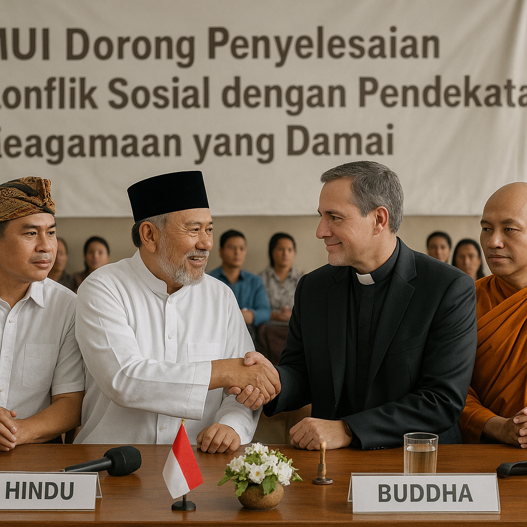 MUI Dorong Penyelesaian Konflik Sosial dengan Pendekatan Keagamaan yang Damai