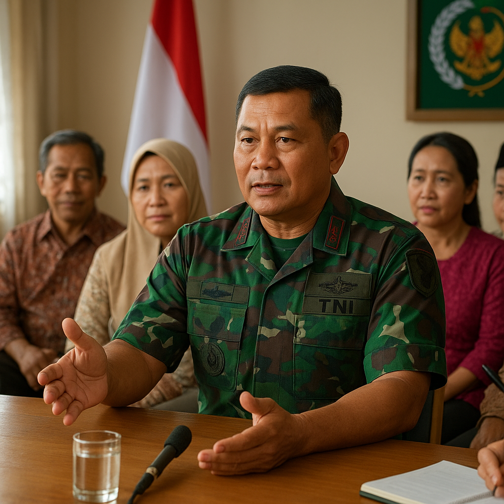 Panglima TNI Tekankan Operasi Keamanan Harus Didahului Pendekatan Sosial
