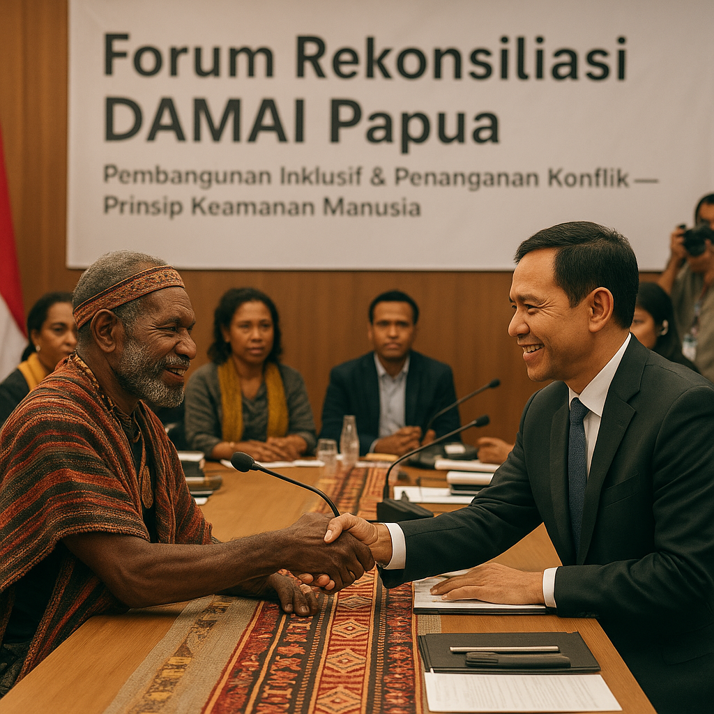 Forum Rekonsiliasi DAMAI Papua Bahas Pembangunan Inklusif dan Penanganan Konflik