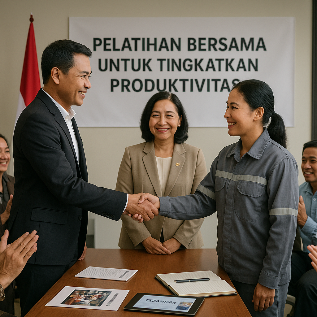 Pengusaha dan Buruh Sepakat Tingkatkan Produktivitas melalui Pelatihan Bersama