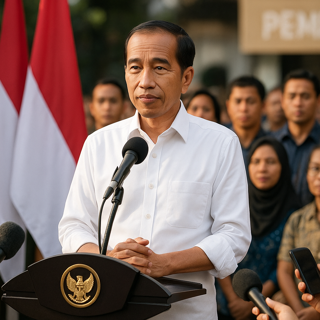 Jokowi Ajak Masyarakat Jaga Stabilitas Politik Pasca-Pemilu