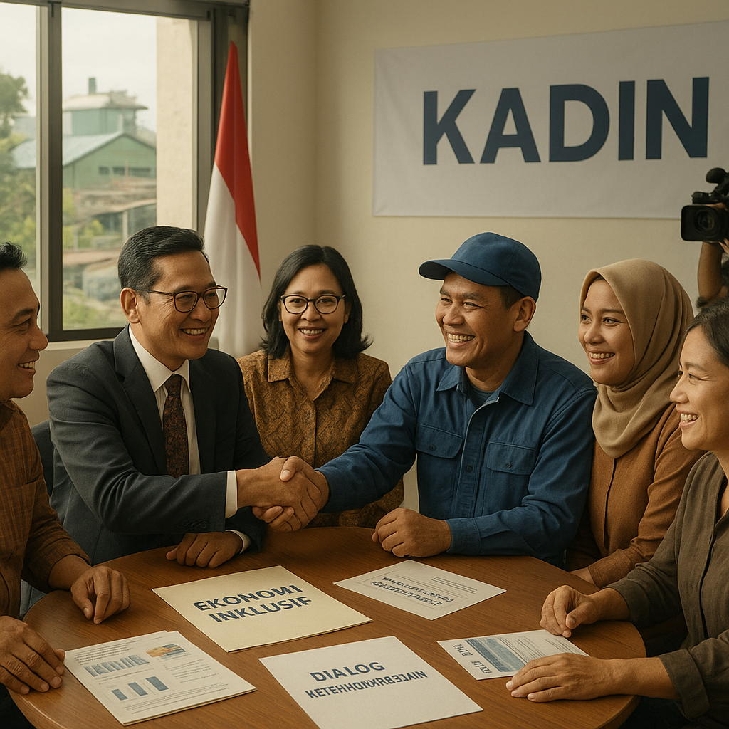 Kadin Dorong Peran Dunia Usaha Sebagai Perekat Ekonomi dan Sosial