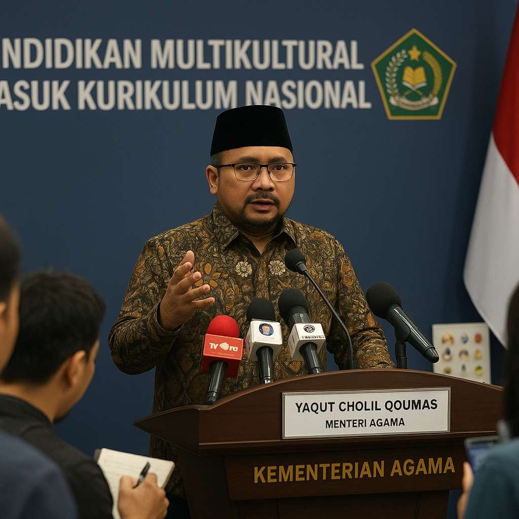 Menteri Agama: Pendidikan Multikultural Harus Masuk Kurikulum Nasional