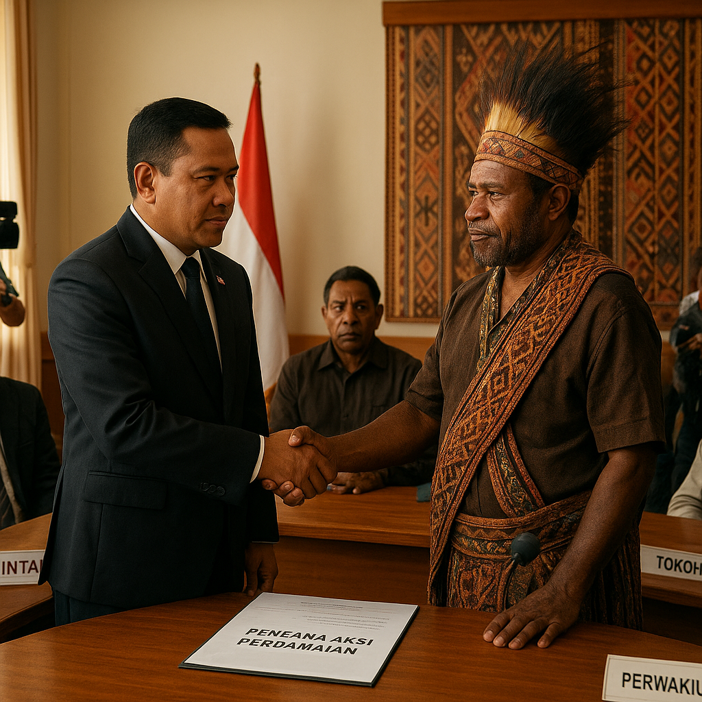 Dialog Nasional Rekonsiliasi Papua Sepakati Rencana Aksi Perdamaian