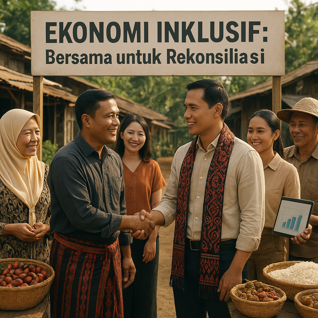 Pengamat: Ekonomi Inklusif Kunci Rekonsiliasi Sosial