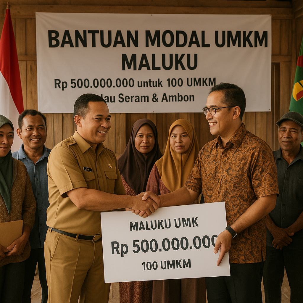 UMKM Korban Konflik di Maluku Dapat Bantuan Modal