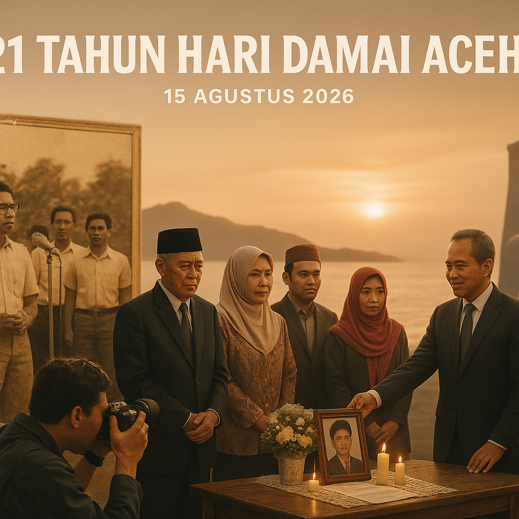 21 Tahun Hari Damai Aceh: Kilas Balik Perjalanan Panjang dari Deklarasi 1976 hingga MoU Helsinki