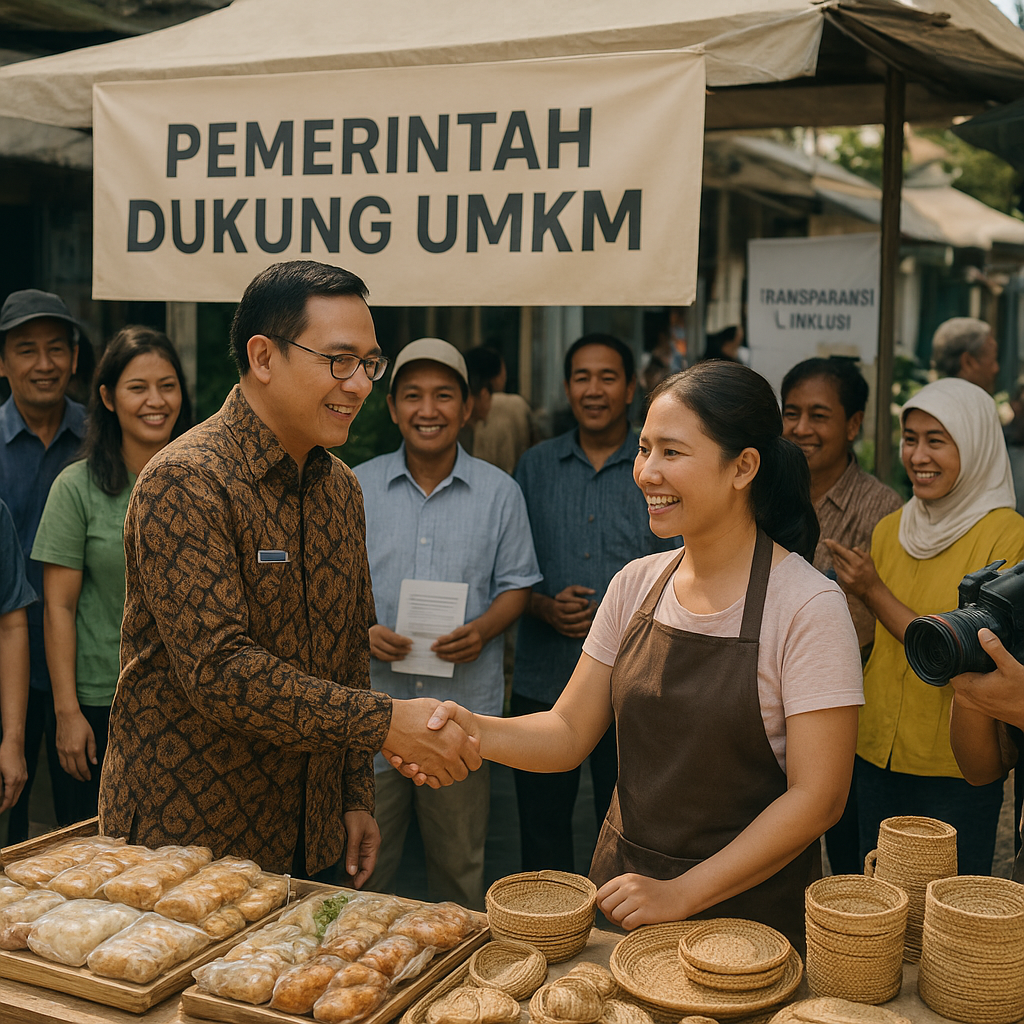 Pemerintah Dorong UMKM Sebagai Perekat Ekonomi dan Sosial Pasca Pilkada