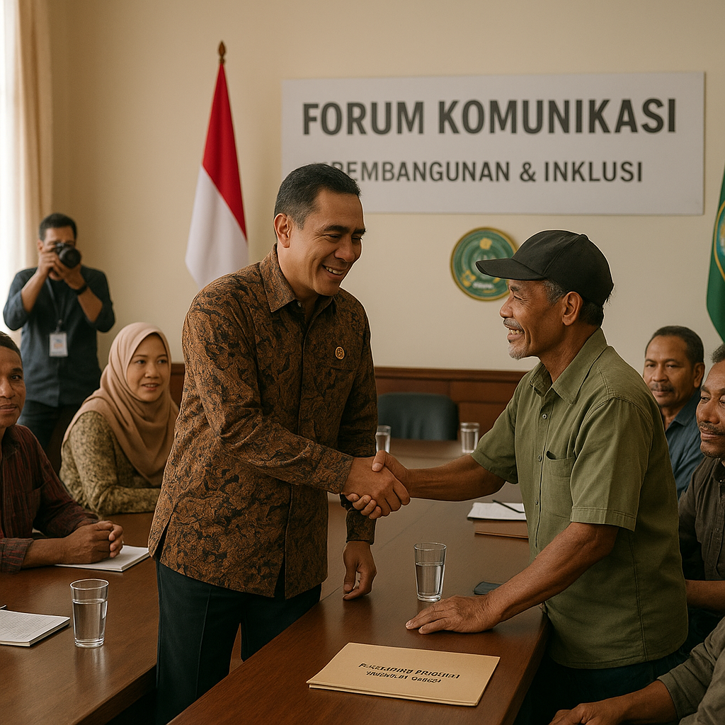 Gubernur Maluku Utara Gelar Pertemuan dengan Eks Kelompok Konflik untuk Percepat Pembangunan