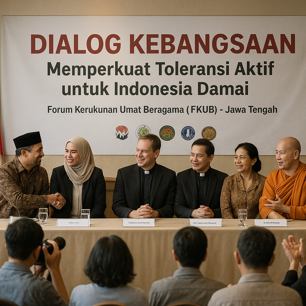 Forum Lintas Agama Jateng Gelar Dialog Kebangsaan, Tekankan Toleransi Aktif