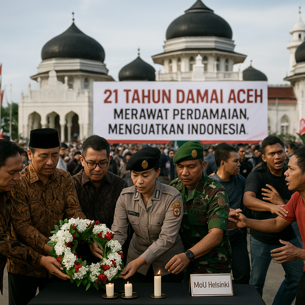 21 Tahun Damai Aceh: Merawat Perdamaian, Menguatkan Indonesia