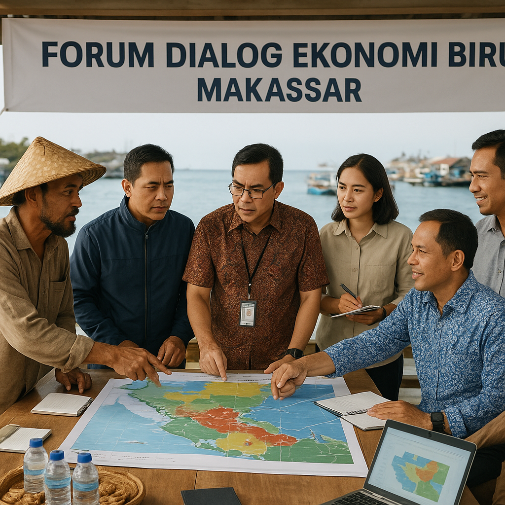 Ekonomi Biru: Nelayan dan Pemerintah Daerah Bahas Pengelolaan Laut Berkelanjutan untuk Kurangi Konflik