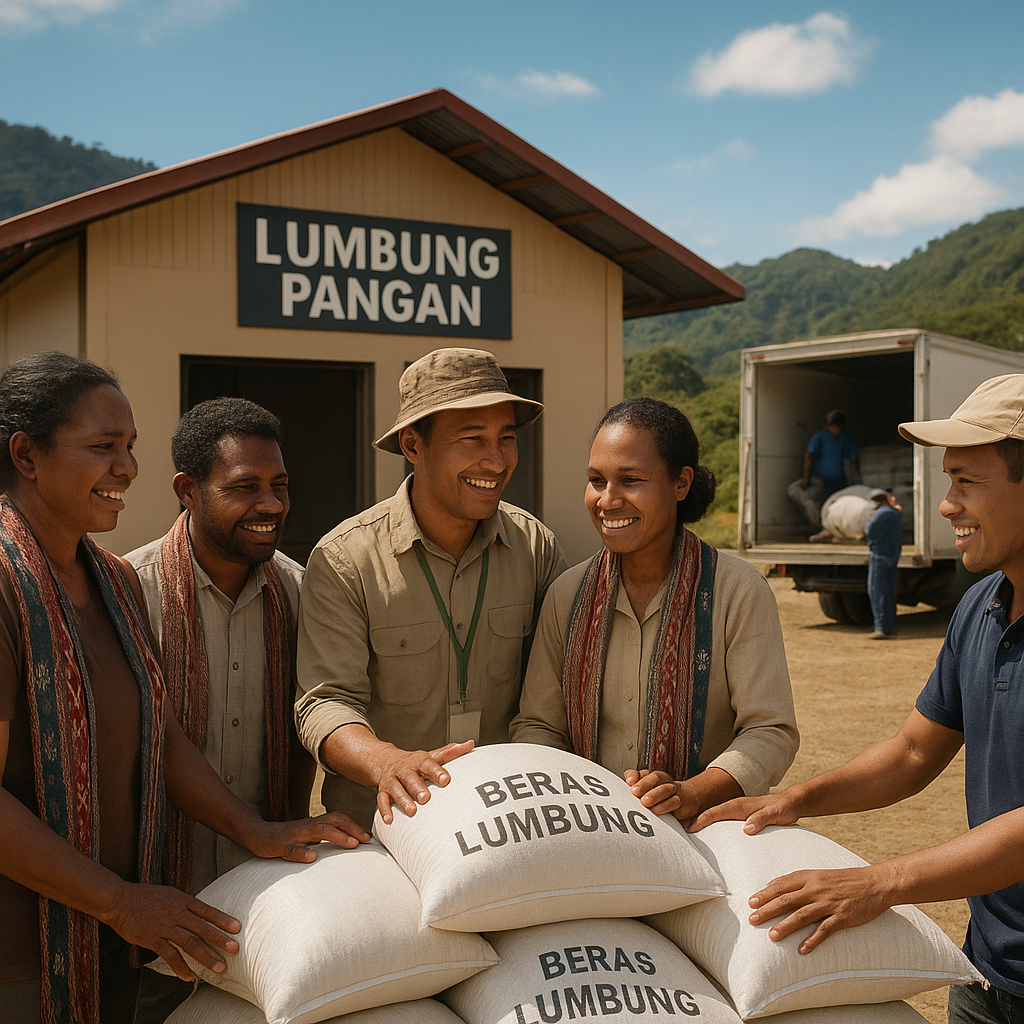 Peran Lumbung Pangan Papua dalam Menjaga Stabilitas dan Memperkuat Persatuan