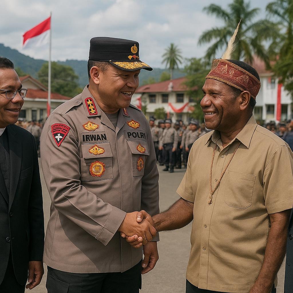Kapolda Papua: Pengamanan HUT RI di Papua Berjalan Kondusif, Kami Ajak Semua Pihak Jaga Perdamaian